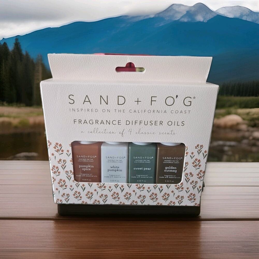 SAND AND FOG Fragrance Diffuser Oils Set Classic Scents Fragrance Oils